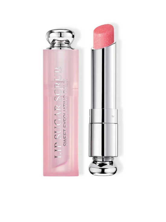 DIOR ลิปบาล์ม สครับและบำรุงริมฝีปาก Lip Sugar Scrub Self-vanishing sweet exfoliating lip balm